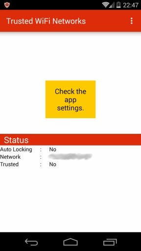 Trusted WiFi Networks截图4