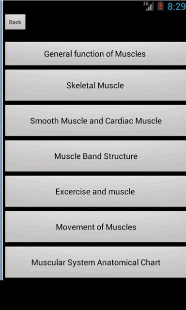 Medical School Apps: Muscles截图1