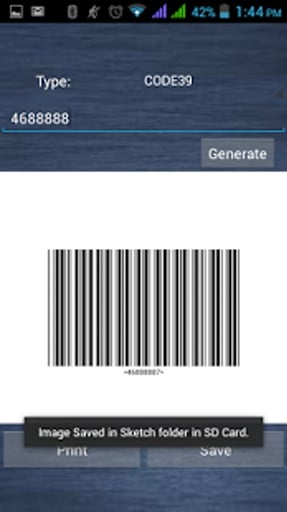 barcode scanner and generator截图4