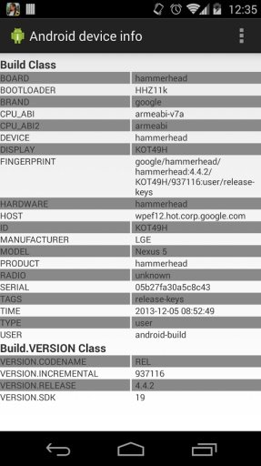 Android device info截图4