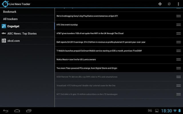 Live News Tracker (RSS)截图7