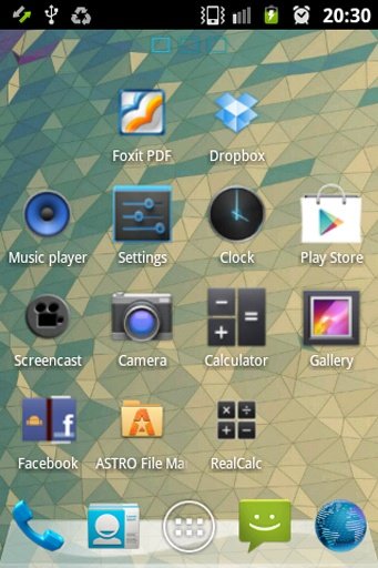 Jelly Bean Theme Go Launcher截图7