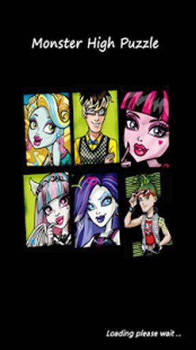 Monster High Puzzle Free截图11