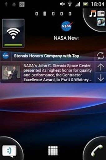 NASA NEWS reader (RSS widget)截图1