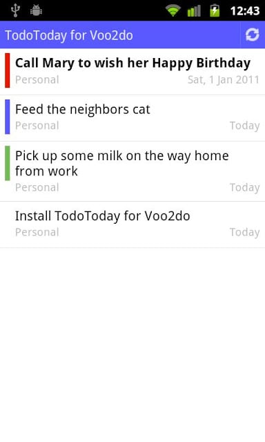 TodoToday for Voo2do截图2