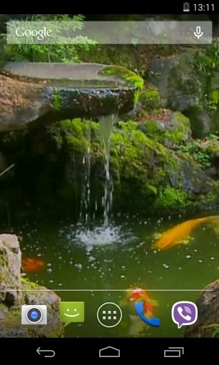 Pond with Koi Live Wallpaper截图2