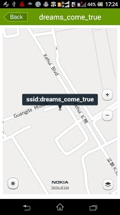 Wifi map with Nokia map截图1