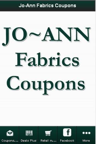 Joann Fabrics Coupons Unnofici截图2