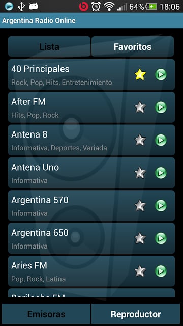 Argentina Radio Online截图1