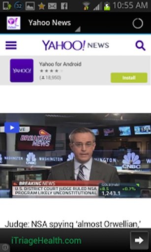 Yahoo News Faster截图4