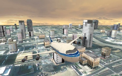 Flight Simulator: City Plane截图7