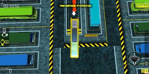 Bus Parking 3D - School Bus截图4