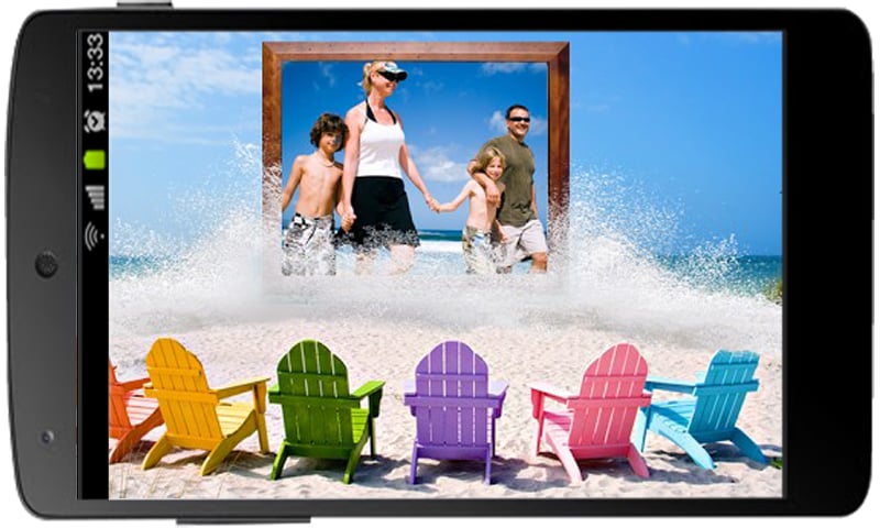 Summer Beach Photo Frame截图3