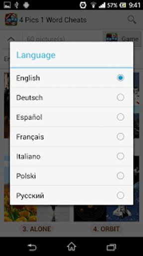 4 Pics 1 Word - Cheats Answers截图3