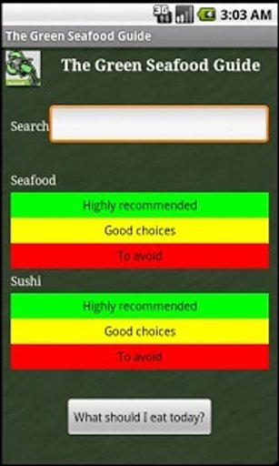 The Green Seafood Guide截图1