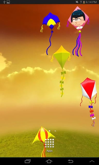 3D Kites Free Live Wallpaper截图5