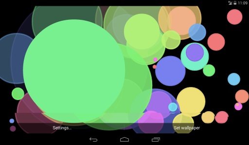 Bouncing Bubble Live Wallpaper截图7