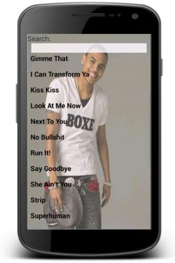 Chris Brown Songs + Lyrics截图3