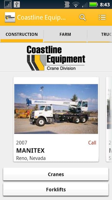 Coastline Equipment Crane截图1