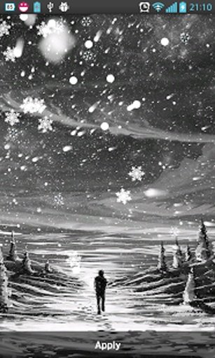 Alone Winter Live Wallpaper截图10