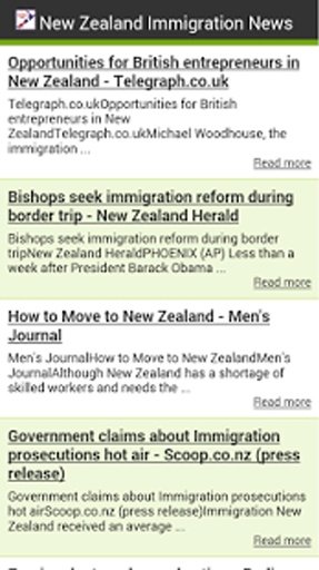 New Zealand Immigration News截图2