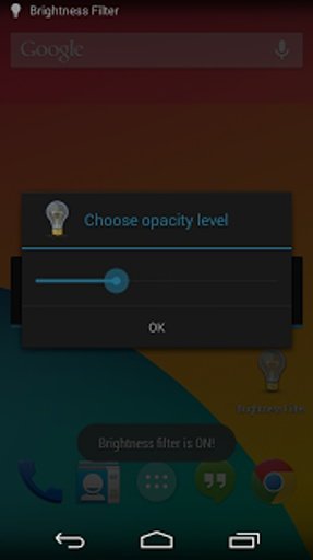 Full Screen Brightness Filter截图2