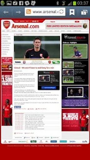 Fc Arsenal News.截图1