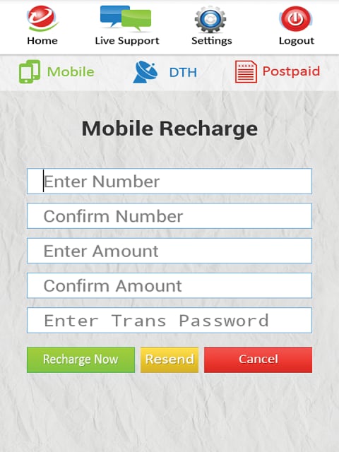 my recharge old apps截图6