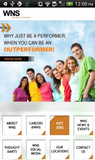 WNS Careers on Mobile截图5