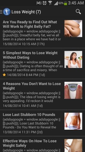 Weight Loss Advices截图1