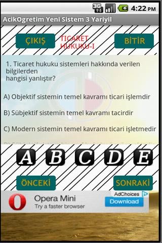 A&ccedil;ık&ouml;ğretim Yeni Sistem 5截图5