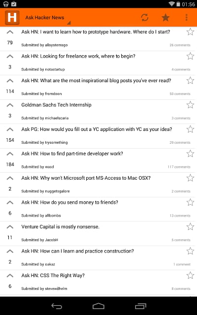 Hacker News Android截图9