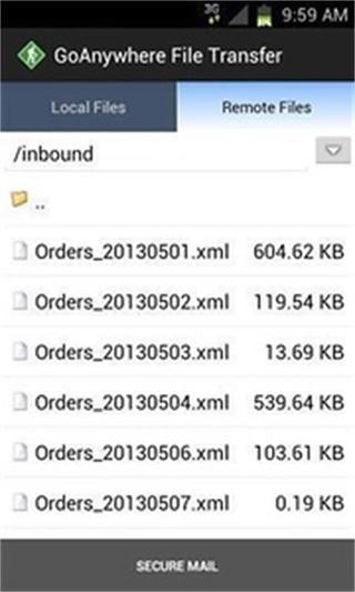 GoAnywhere File Transfer截图2