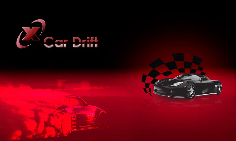 X Car Drift Red Racer截图1