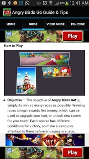 Angry Birds Go Guide &amp; Tips截图5