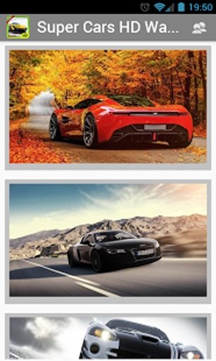 Super Cars HD壁纸截图1