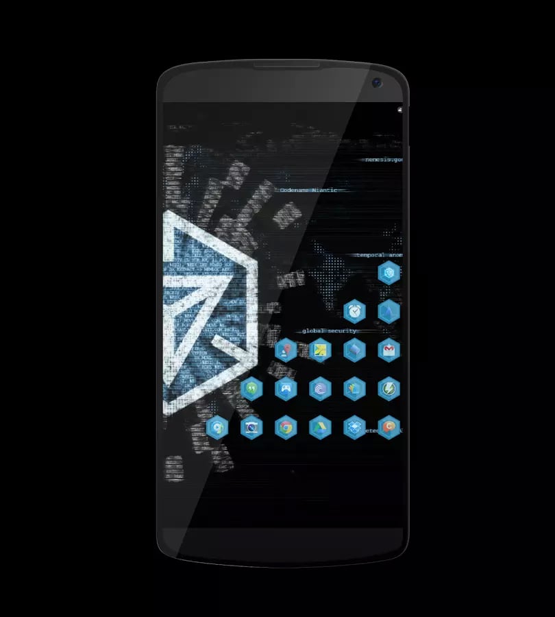 Ingress Blue Icons截图3