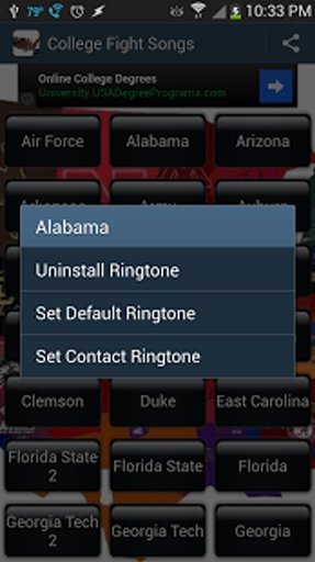 College Fight Song Ringtones截图3