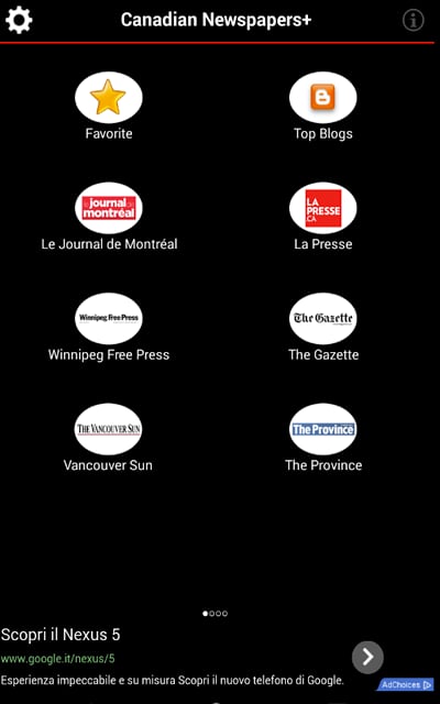 Canadian Newspapers Plus截图7