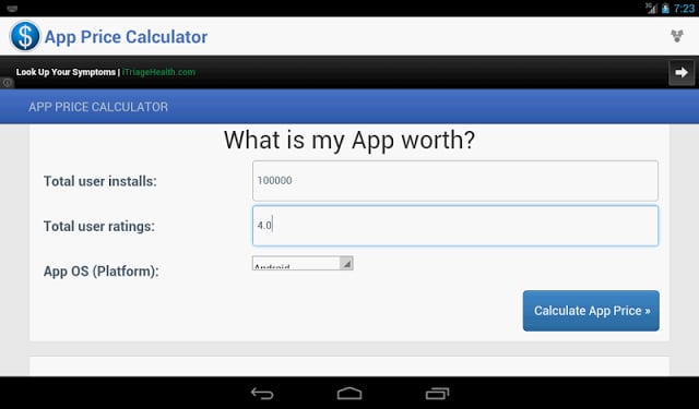 App Price Calculator截图3