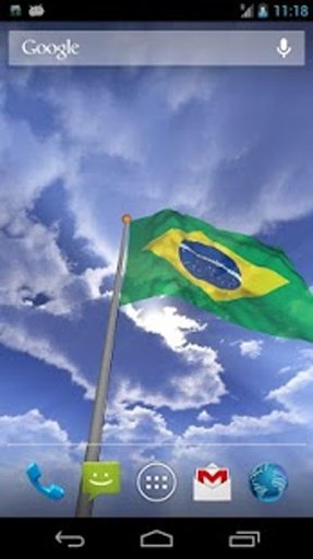 Real Brazil Flag Free截图11