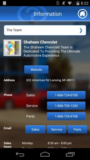 Shaheen Chevrolet截图1