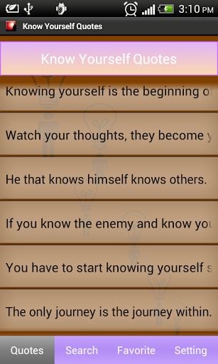 Know Yourself Quotes截图3