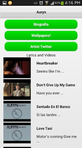 Auryn Videos y Twitter截图7