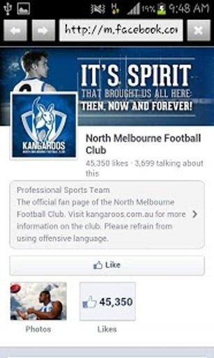 North Melbourne Football Club截图1