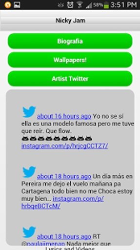 Nicky Jam Videos Twitter Pics截图6