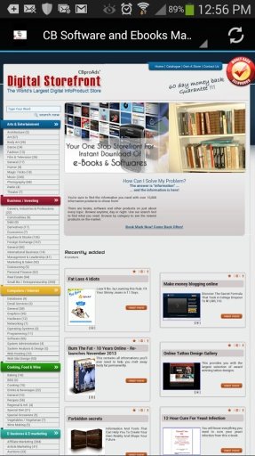 Clickbank Software &amp; Ebooks截图6