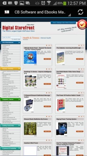 Clickbank Software &amp; Ebooks截图4