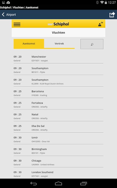 Amsterdam Airport + Radar AMS截图1