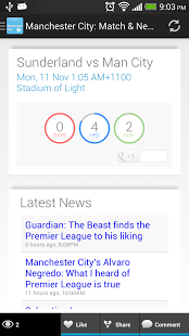 Manchester City: Widget &amp; News截图6